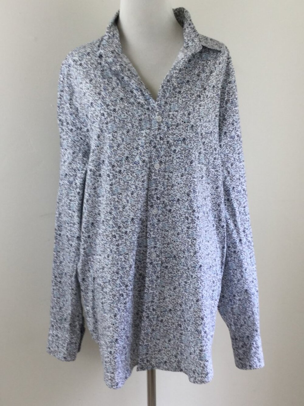 NWT J. Crew Factory Classic Flex Washed Floral Shirt l